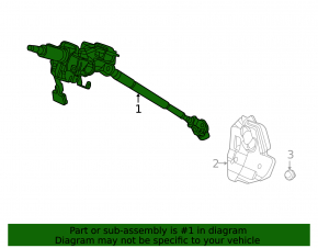 Steering column Honda CRV 15-16 for Start-stop button
