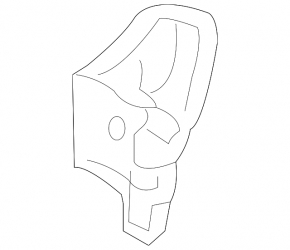 Front fender apron bracket, right, Toyota Sienna 11-20