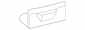 Lexus IS250 IS300 IS350 06-13 Rear Console Ashtray