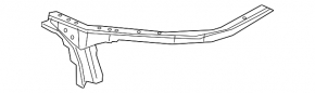 TV bar eyelash left Chevrolet Malibu 16-25