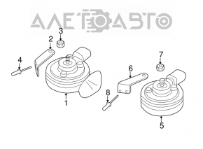 Signal high Audi Q5 8R 09-17