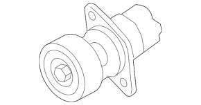 Porsche Macan 17-22 2.0T Drive Belt Tensioner Pulley