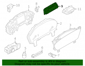 Climate control Ford Escape MK4 20-22 auto under heating