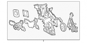 Thermostat Housing Cover Lexus IS250 14-20