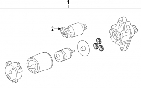 Starter Toyota Camry 18-24 2.5