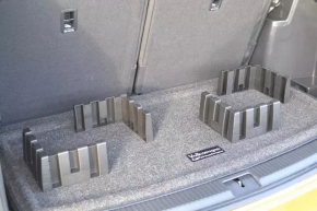 VW Atlas 18 boot carpet - black, dry cleanable