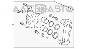 Front left caliper Toyota Highlander 20-22