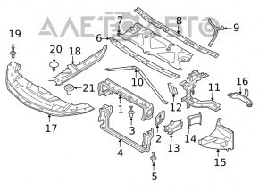 Air intake plug BMW 5 G30 17-23