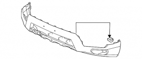 Honda Passport 19-25 2021-25 Front Bumper Lip
