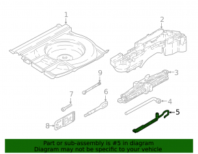 Jack handle VW Atlas 18-24