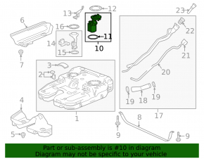 Fuel pump for Cadillac XT5 18-25 2.0, 3.6