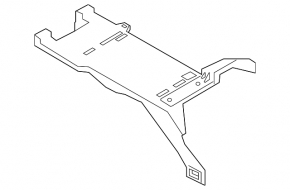 Audio amplifier bracket Audi A4 B9 17-