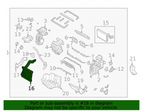 Kia EV6 22-24 heater radiator