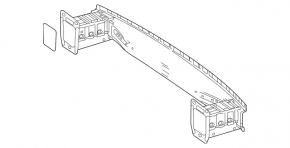 Mercedes X247 GLB 20-26 rear bumper reinforcement