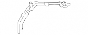 Engine cooling pipes Ford Explorer 16-19 3.7