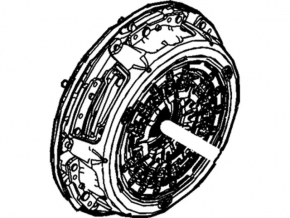 Clutch automatic transmission Ford Fiesta 11-19 1.6 rusty
