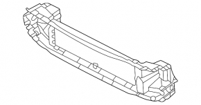 Lower radiator deflector for Land Rover Range Rover Evoque 19-23