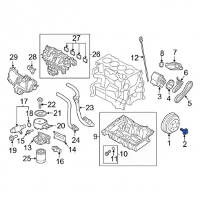 Ford Explorer Crankshaft Pulley Bolt 20-