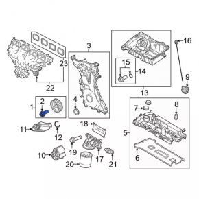 Ford Explorer Crankshaft Pulley Bolt 20-