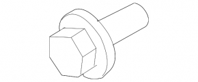 Ford Explorer Crankshaft Pulley Bolt 20-