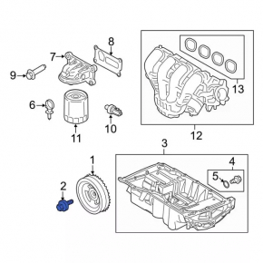 Ford Explorer Crankshaft Pulley Bolt 20-