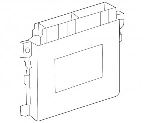 Parking sensor control unit Mercedes W221