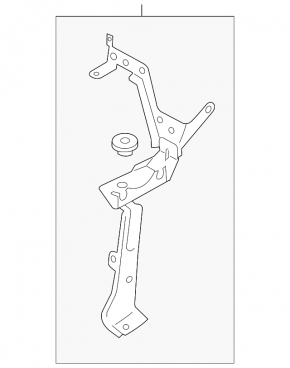 ABS bracket ABS Subaru Forester 14-18 SJ lower