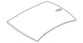 Metal roof BMW 5 G30 17-23 for sunroof