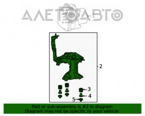 ABS Bracket ABS Toyota Highlander 20-