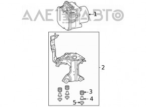 ABS Bracket ABS Toyota Highlander 20-