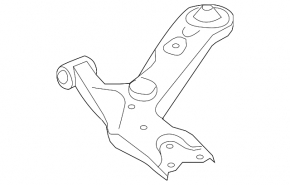 Lower control arm front right Toyota Rav4 13-18