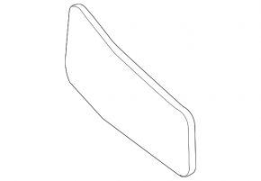 Left front fender liner hatch VW Passat b7 12-15 USA