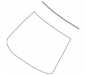 Windshield Nissan Sentra 20-24