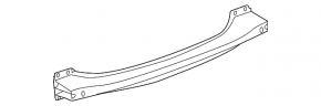 Rear bumper reinforcement for VW Touareg 11-16 without towbar