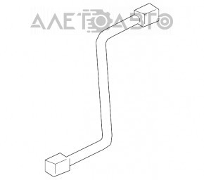 Brake pad wear sensor front left Porsche Panamera 10-16
