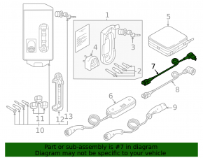 Audi E-Tron 19-23 15A/125v Charging Adapter