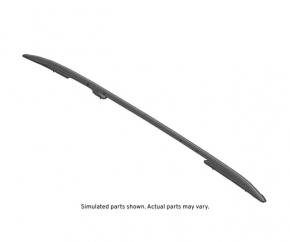 Roof rail right GMC Terrain 18- black