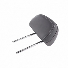 Headrest 2nd row right Chevrolet Equinox EV 24-26 black leather, red, blue and gray stitching