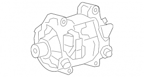 Lexus RX350 20-22 Air Conditioning Compressor