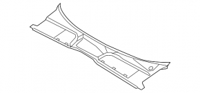 Windscreen wiper grille plastic Audi A4 B9 17-