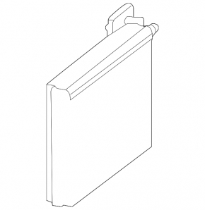 Mercedes GLS-class X166 13-19 Evaporator