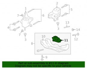 Automatic transmission bracket Ford Explorer 20- RWD