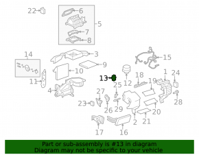 GMC Terrain 10-17 Resistor