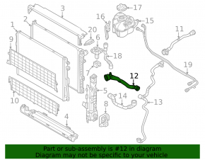 Cooling system hose BMW i4 22-26