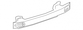 Chevrolet Camaro Rear Bumper Reinforcement 16-