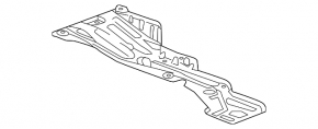 Engine guard left Chevrolet Malibu 16-