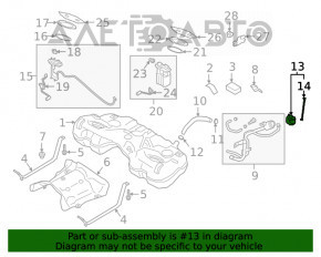 Kia Optima 16- Fuel Filler Cap