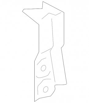 Upper center right wing bracket BMW X5 G05 19-23 OEM