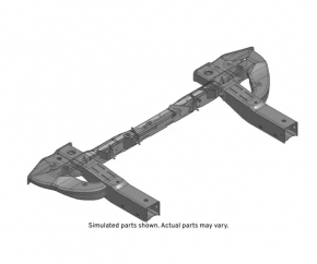 Front subframe assembly Chevrolet Bolt EUV 22-23 2 parts