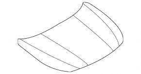 Subaru Outback 2020-23 aluminum hood